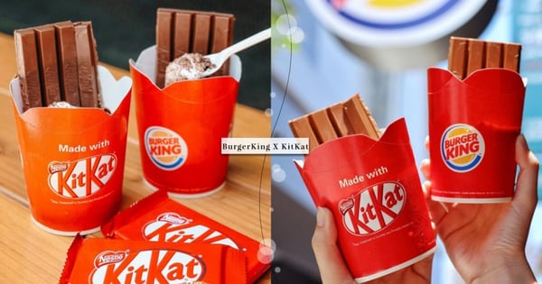 漢堡王x Kitkat推出「巧克力聖代」！香濃奶香、爽脆口感怎麼吃都不會膩～嚐鮮價只要49元