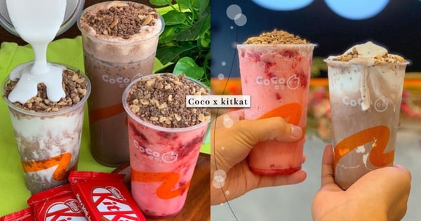 CoCo都可聯手KitKat出狠招！5款「巧克國王冰沙」飲品，全都灑上KitKat碎片～好喝又好吃就在這♡