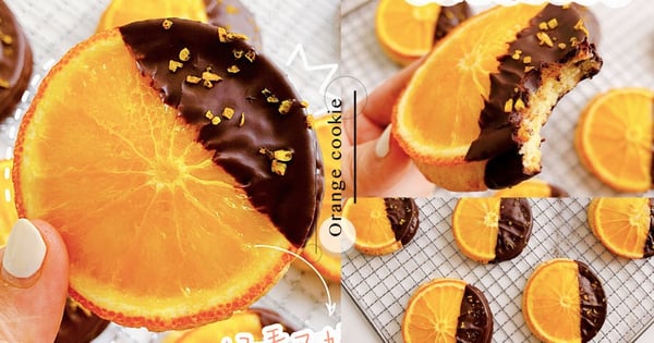 【自製甜點】橙子巧克力餅乾「6步驟」就能完成!️香氣濃郁+酸甜香脆超涮嘴
