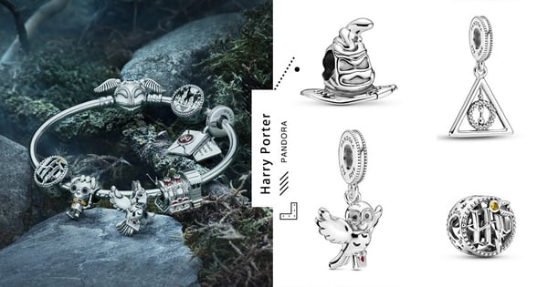 「PANDORA × 哈利波特」人氣聯名第二彈！分類帽、死神的聖物6款全新串飾超可愛～