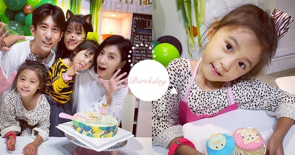 咘咘5歲了!賈靜雯、修杰楷甜曬咘咘生日照全家福 憶產子辛苦:「謝謝她來當我寶貝」♡