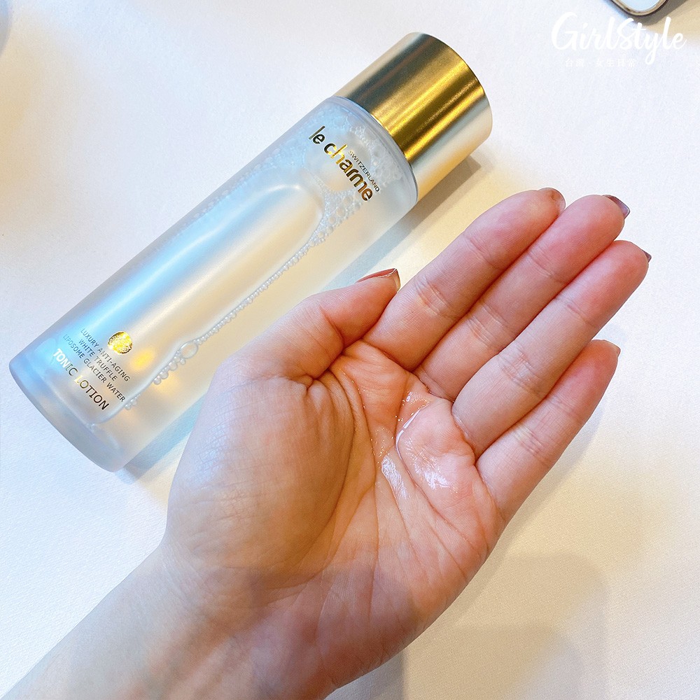 le charme 白松露冰川露,140ml / NT$3,280