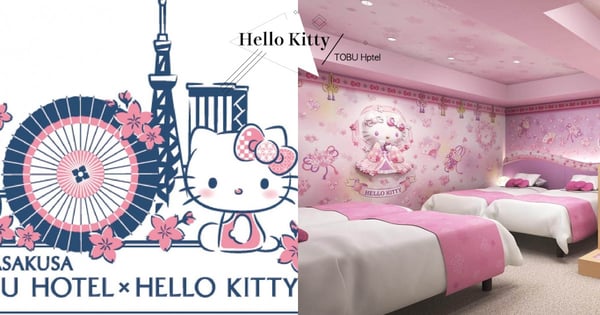 Kitty迷必朝聖！日本飯店「Hello Kitty 主題房」超可愛，粉色房間＋少女心裝飾太夢幻♡