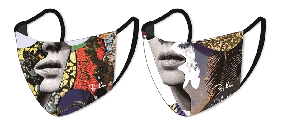 贈品_Ray-Ban印花口罩