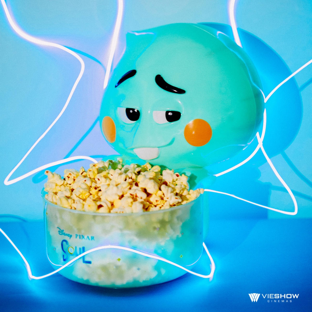 威秀影城 22號靈魂夜光爆米花桶