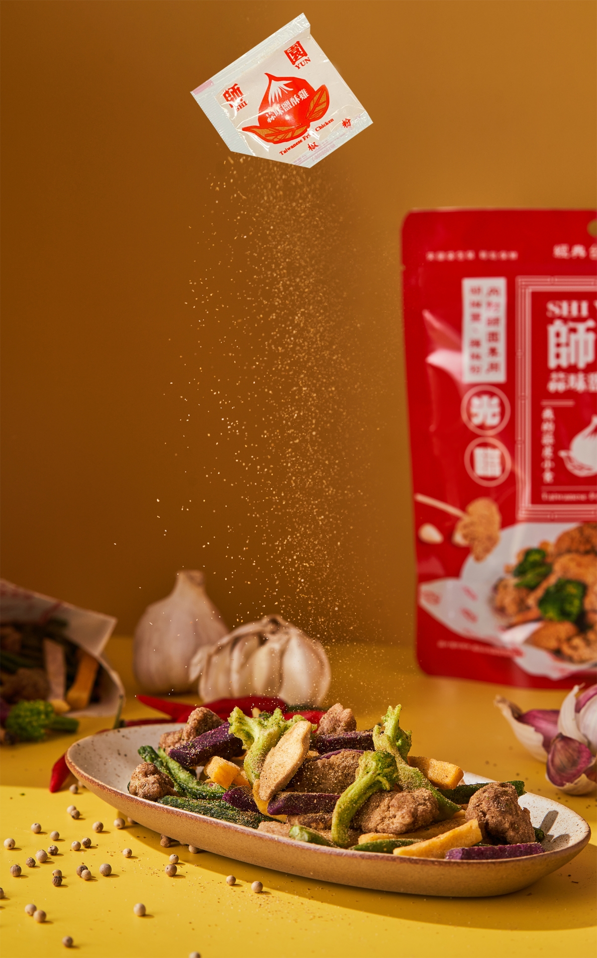 師園蒜味鹽酥雞餅乾