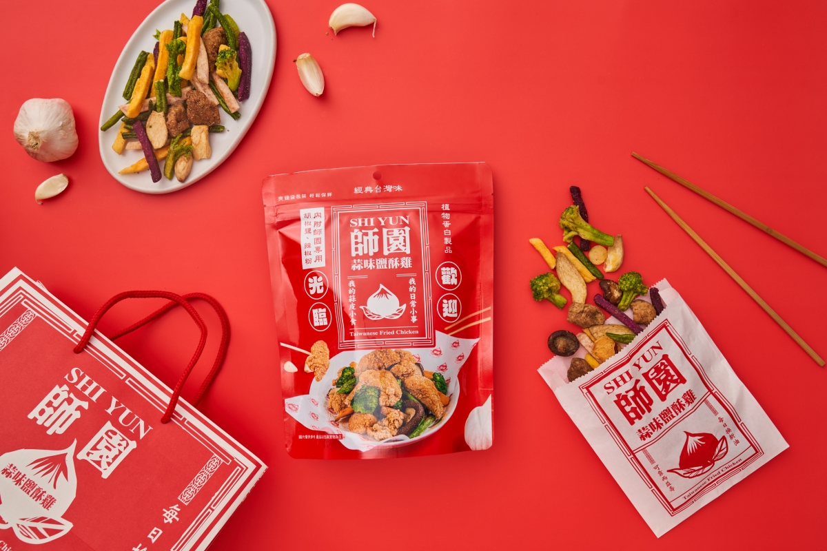 師園蒜味鹽酥雞餅乾