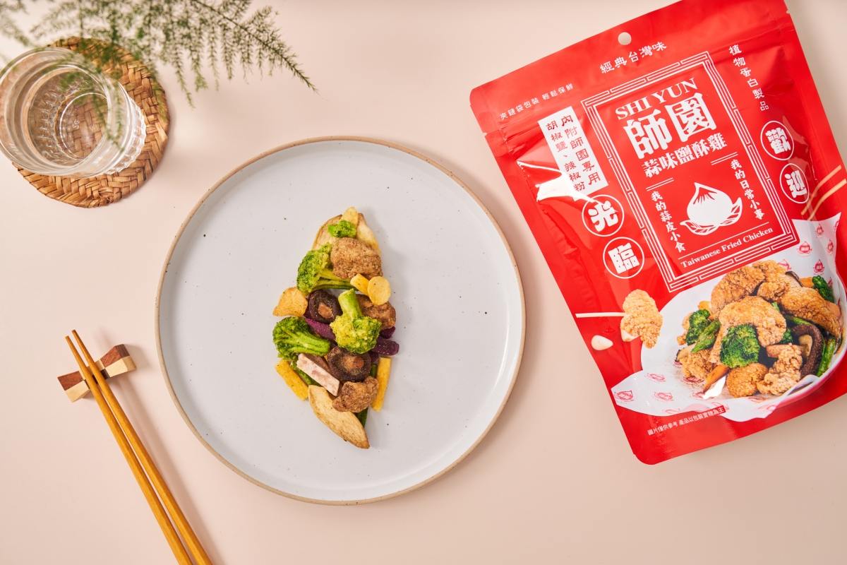 師園蒜味鹽酥雞餅乾