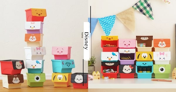 年末大掃除必備！「Tsum Tsum收納盒」髮圈、指甲油終於有家～小熊維尼、奇奇蒂蒂款都可愛
