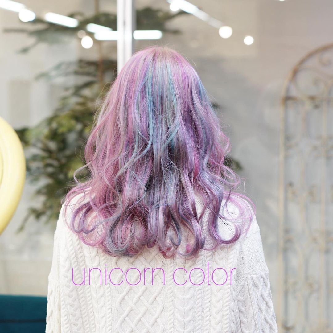 獨角獸髮色染髮