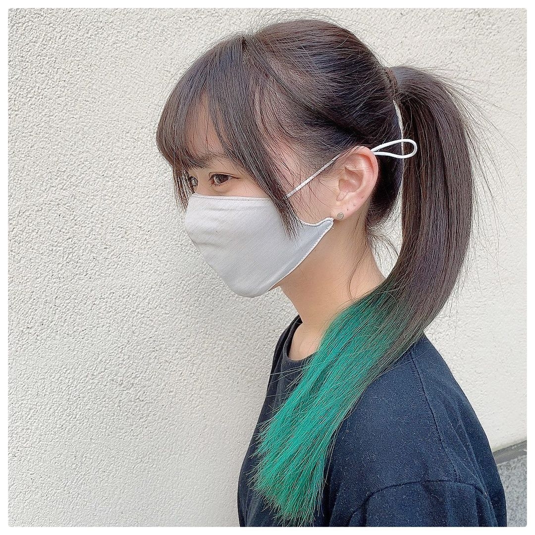 裙擺染
