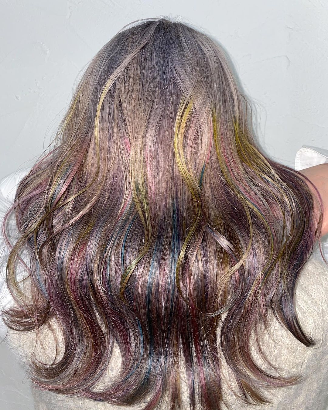 彩虹染髮