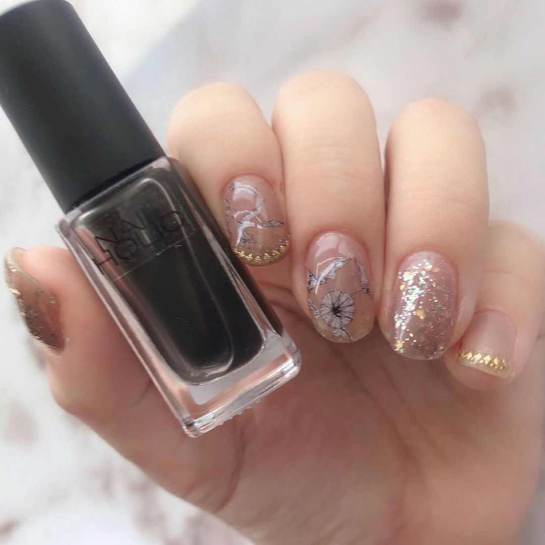 nail holic黑色護甲油