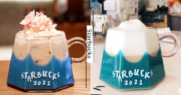 日本星巴克2021新年推「玻璃富士山馬克杯」、「水晶球造型茶杯」夢幻指數再次飆高♡
