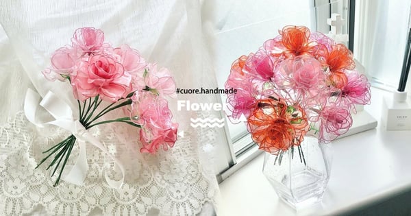 永不凋零的愛♡ 情人節必勝花束「琉璃糖果花」超夢幻～透明感花瓣可愛又清新！
