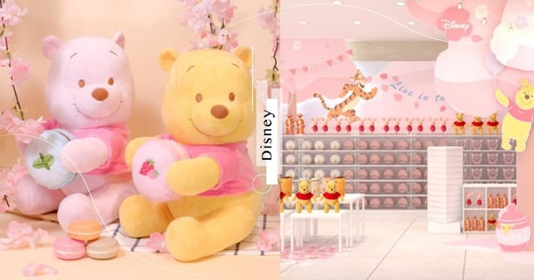 迪士尼粉嫩季快閃店將全台巡迴！櫻花色系小熊維尼、奇奇蒂蒂全都有賣～限量維尼超可愛♡