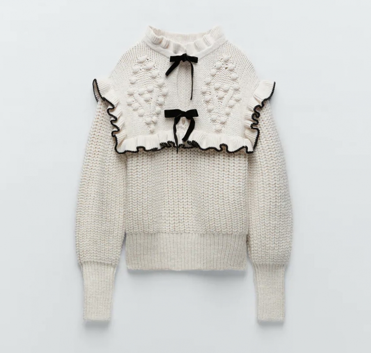 5802008 ZARA 結飾針織衫