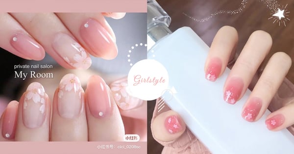 巨顯白～粉紅控必做指甲！化身春日最嫩的一抹櫻花♡賞花最應景16款櫻花美甲～