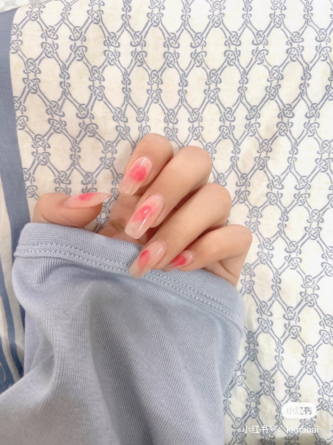 2021春天指甲推薦腮紅美甲超好看