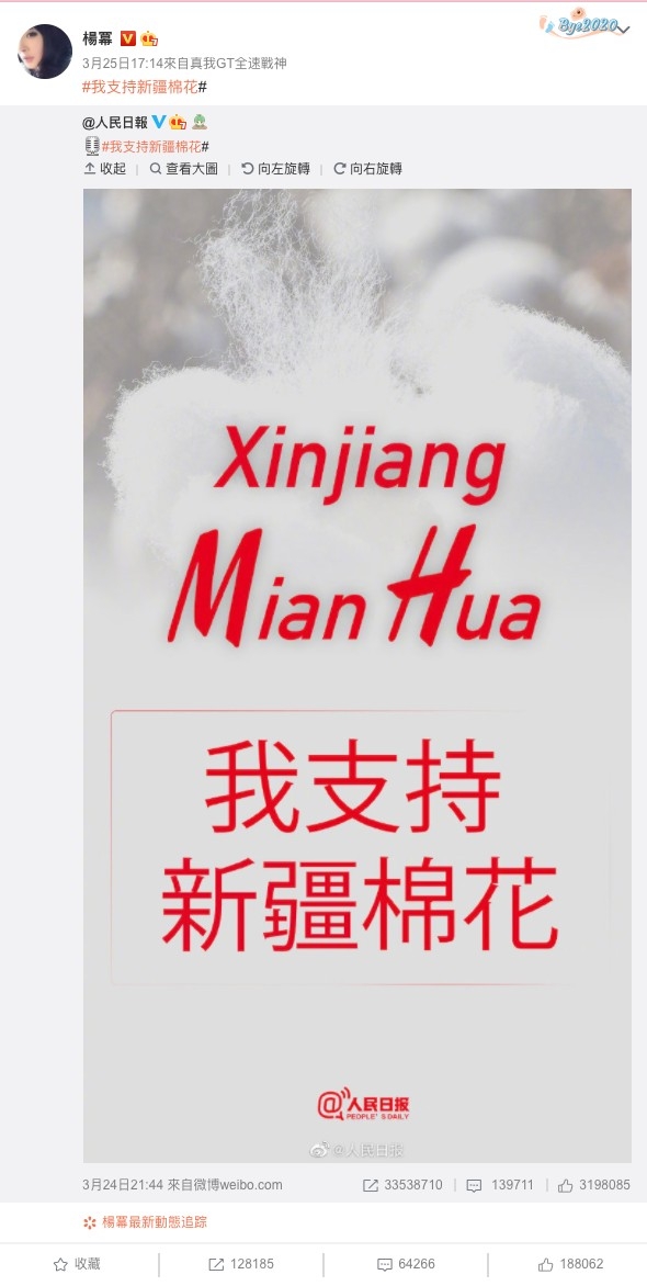 新疆棉花事件, 新疆棉花人權