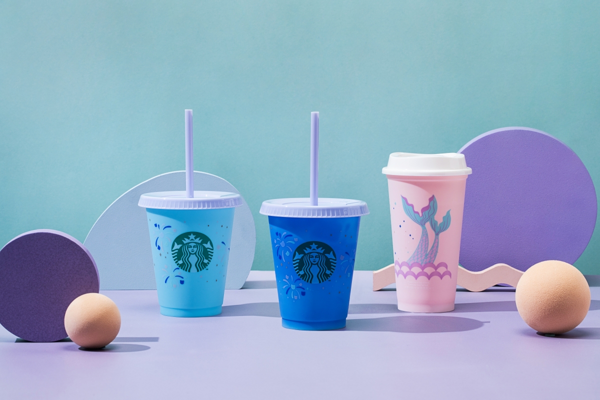 星巴克2021 23周年慶檔期商品情境圖