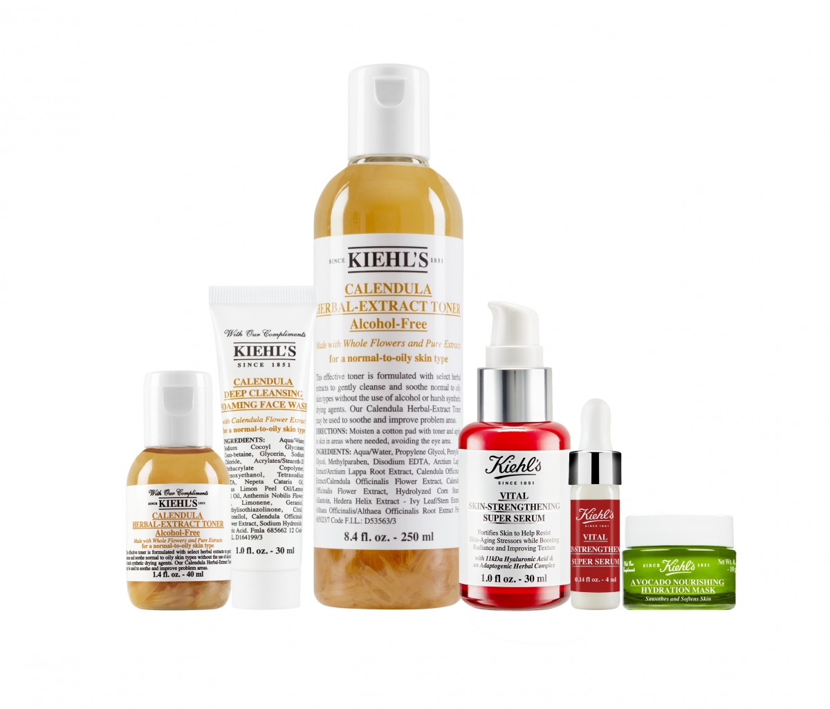 Kiehl's金盞花修護組(金水+小紅)