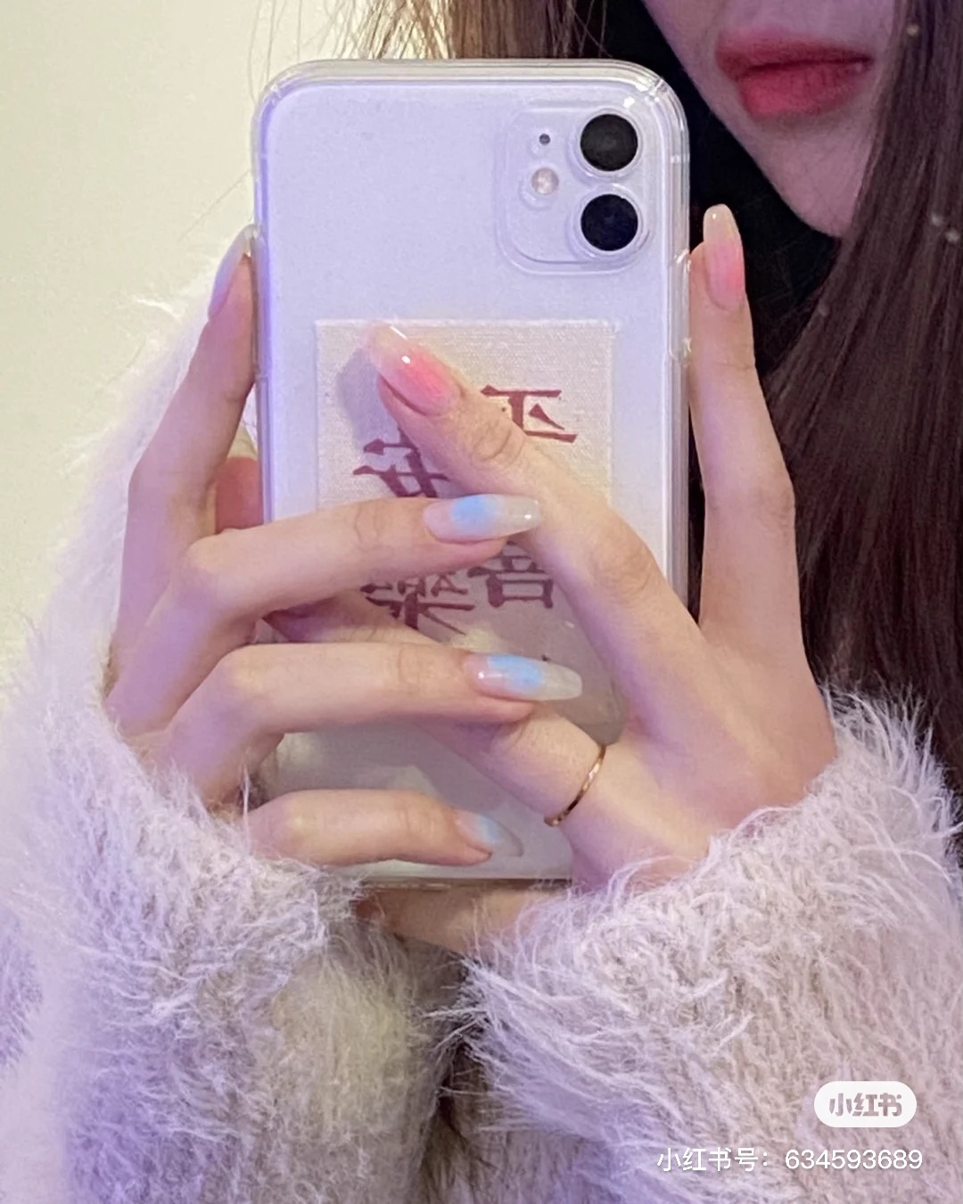 跳色美甲2021推薦腮紅指甲