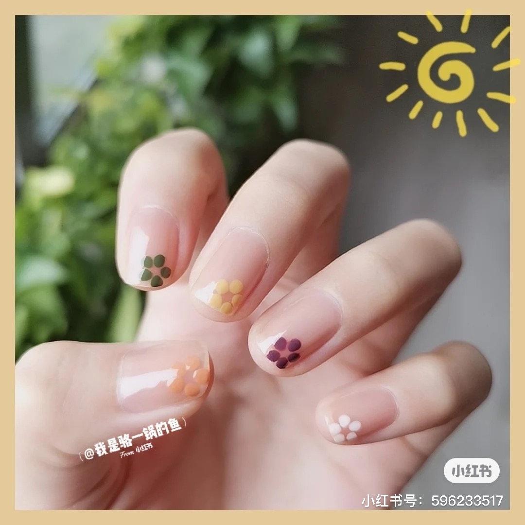 小花指甲DIY