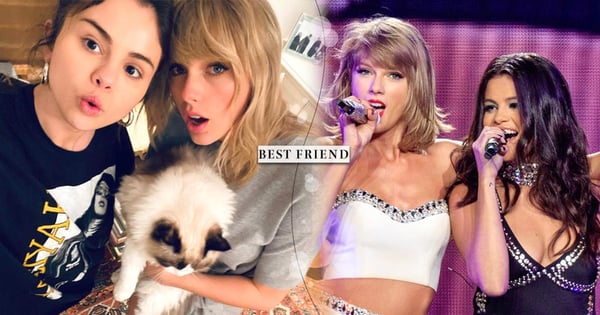 閨蜜比鑽石更久遠♡賽琳娜久違同框15年好友泰勒絲，暖心友情是女孩此生都該有的閨蜜