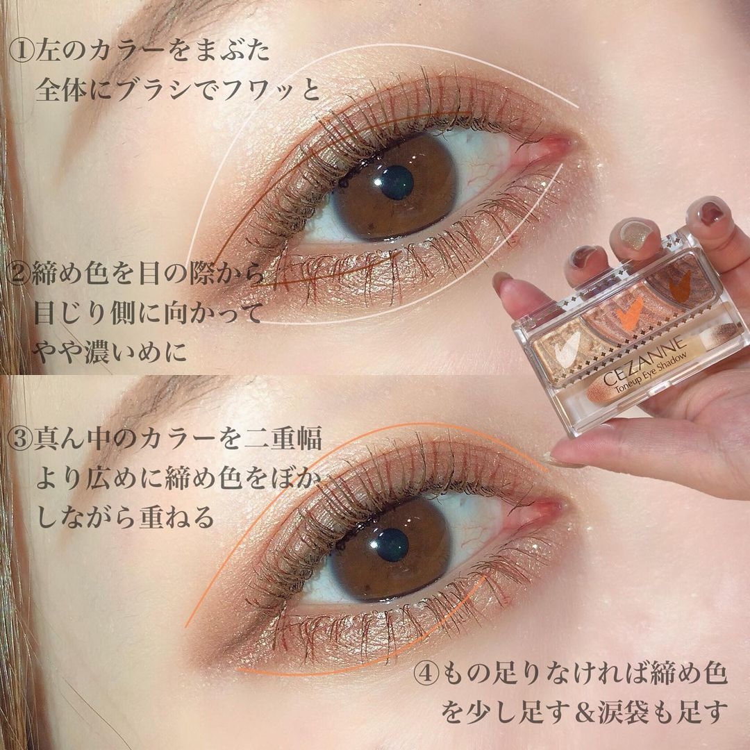 cezanne眼影盤教學