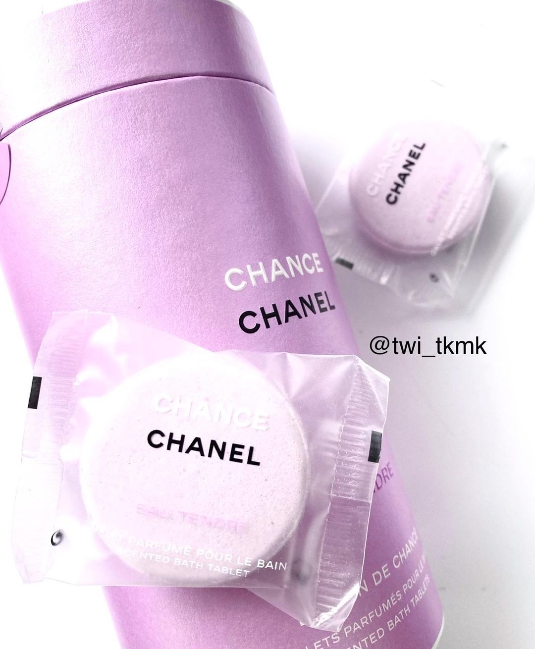香奈兒chance香水泡澡