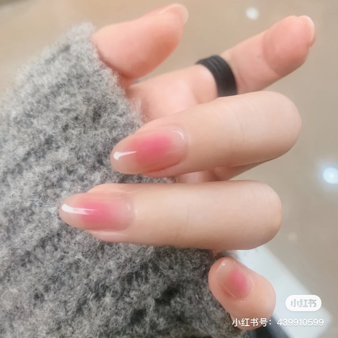 光療指甲2021最夯款式大推腮紅美甲暈染美甲