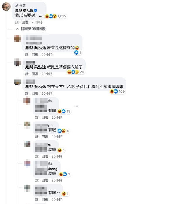 FB@ 鳳梨 吳泓逸