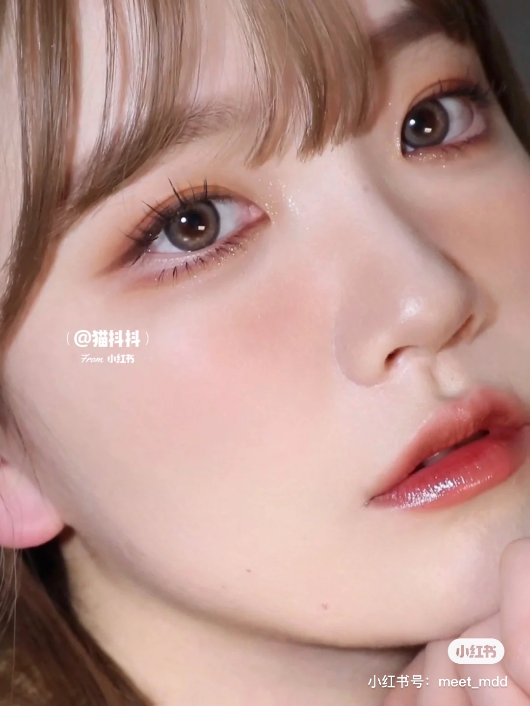 曬傷腮紅教學童顏化妝法