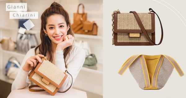 Gianni Chiarini 夏季新品繽紛登場!初戀女神莫允雯,用心挑好包送媽咪~