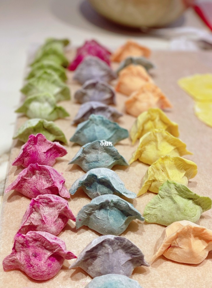 【彩色水餃】推薦水餃皮製作方式+麵團作法!全天然蔬果吃得超安心