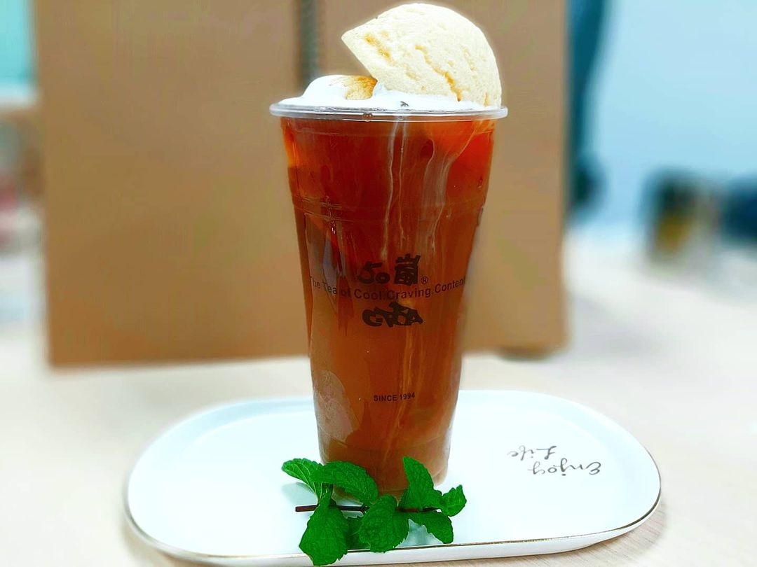 冰淇淋烏龍茶推薦必點五十嵐