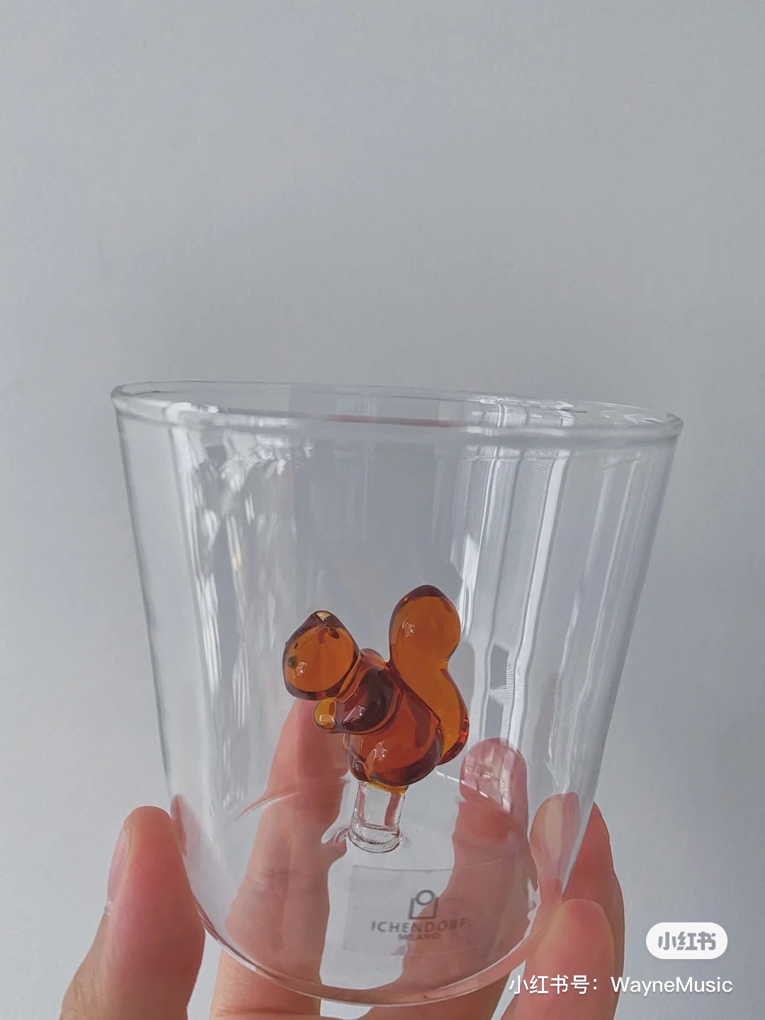 玻璃杯松鼠水杯推薦2021ICHENDORF水杯必買
