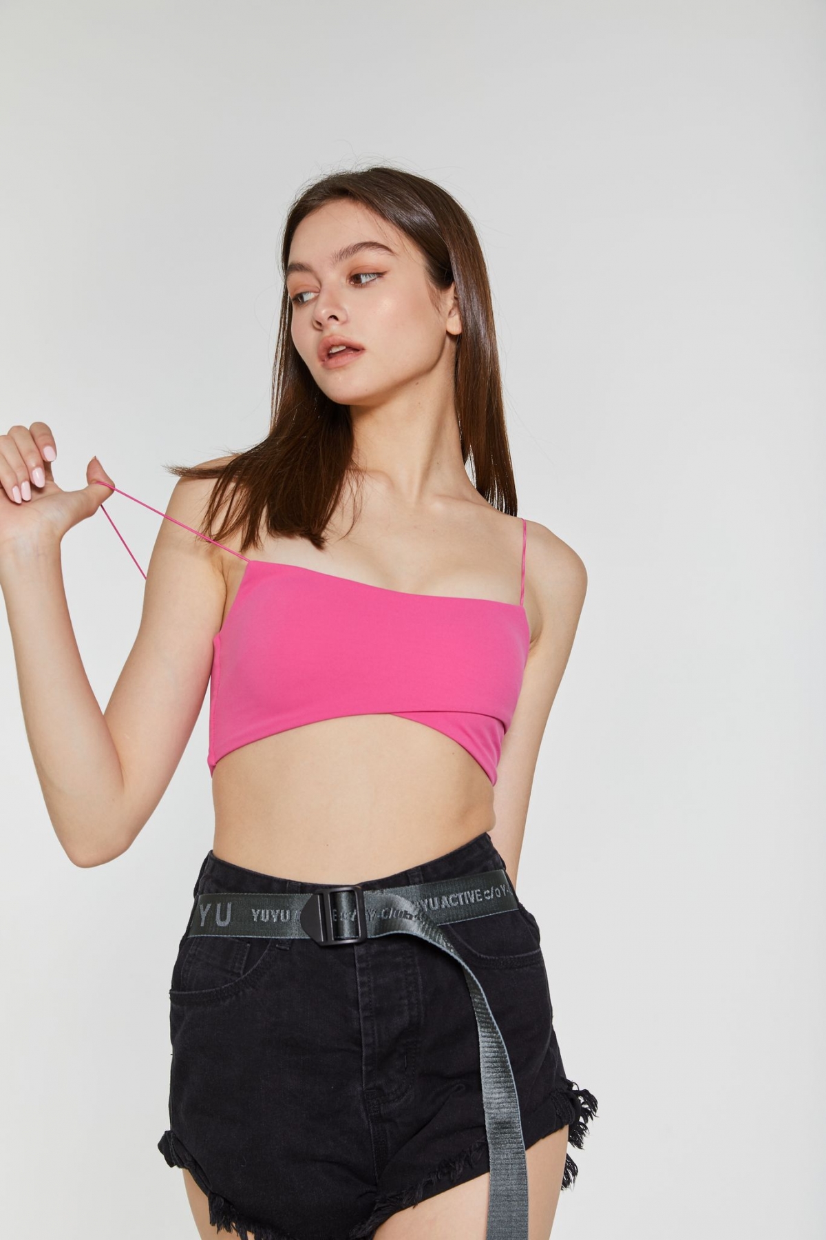 finders keepers bra_hot pink