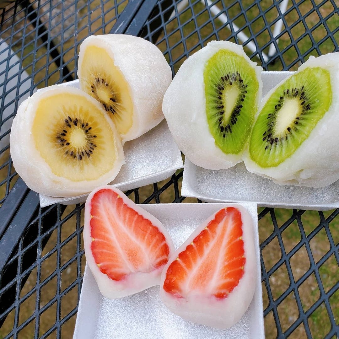 日本甜點最愛草莓大福奇異果大福水果大福必吃