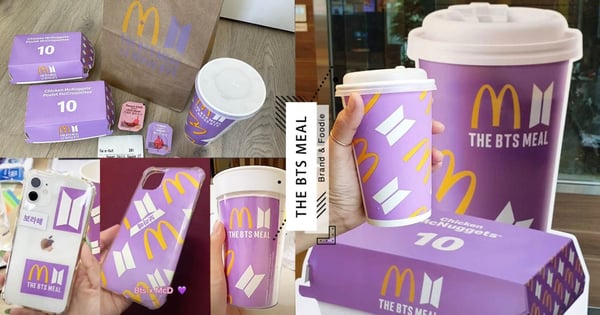 麥當勞BTS套餐引爆買潮！外網驚傳「二手BTS包裝紙袋＋雞塊」飆賣萬元掀熱議