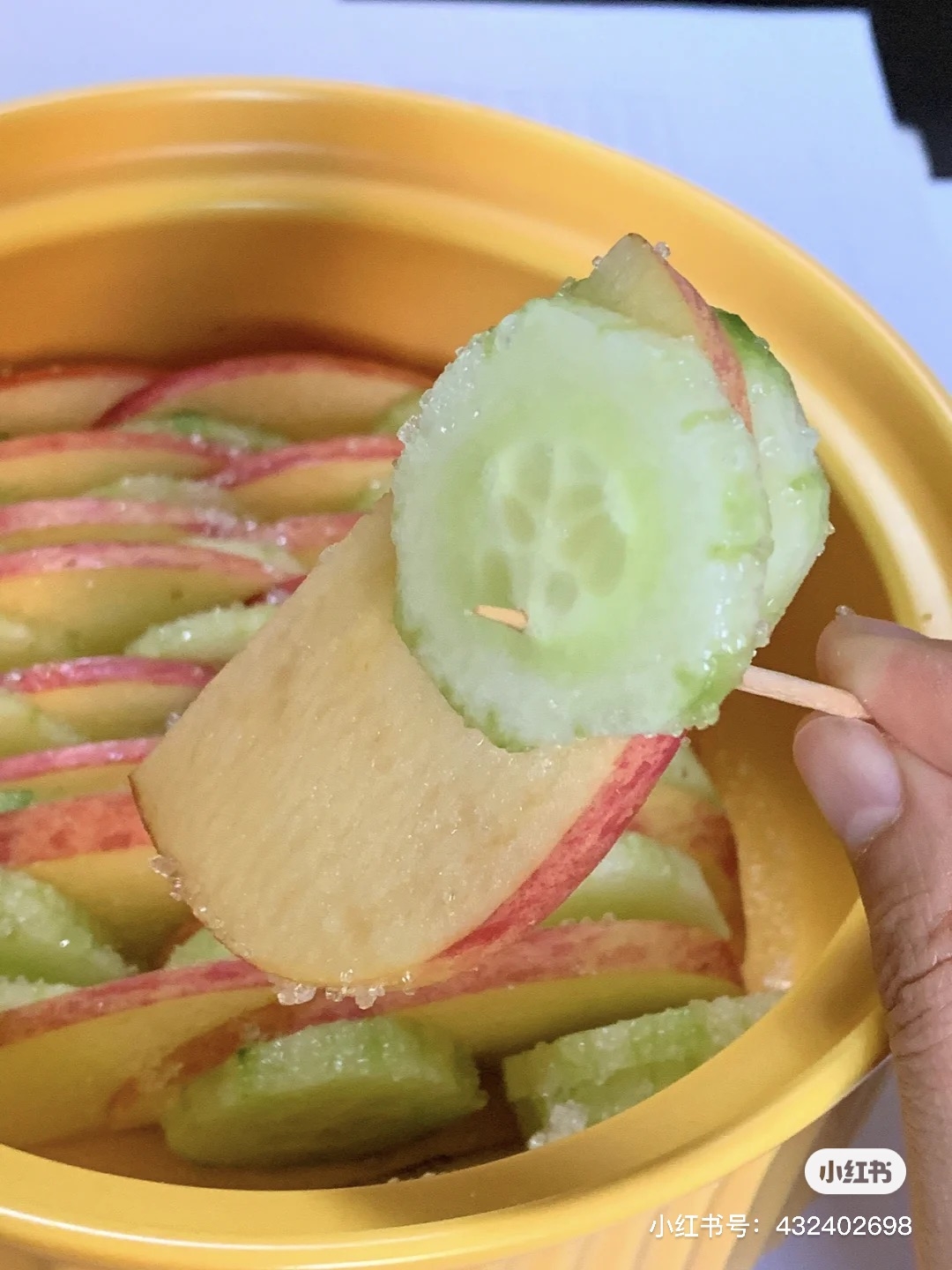 哈密瓜替代蘋果小黃瓜切片沙拉推薦