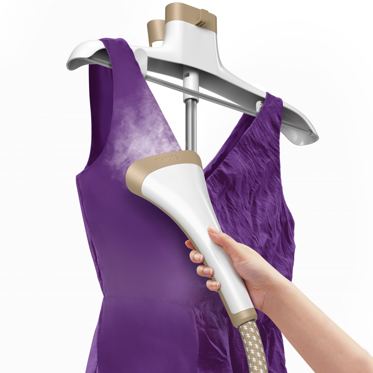 【情境圖-1】飛利浦蒸氣掛燙機（GC524）