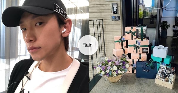 Rain歡度38歲生日「粉絲禮物堆滿家門口」!暖PO超豪華精品+夢幻花束感謝粉絲祝福♡