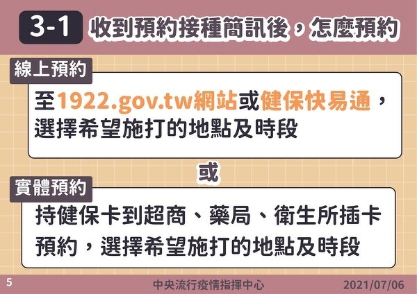 唐鳳「疫苗預約系統」上線啦！如何登記、預約接種