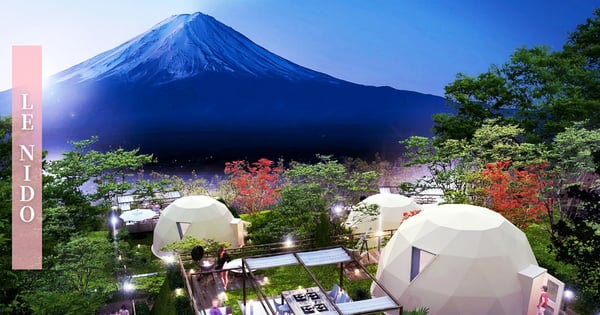 直接住在富士山正前方！日本頂級 『鑽石帳篷』露營♡裡頭有冷氣～晚餐吃BBQ還有「滿天星空」陪伴超浪漫