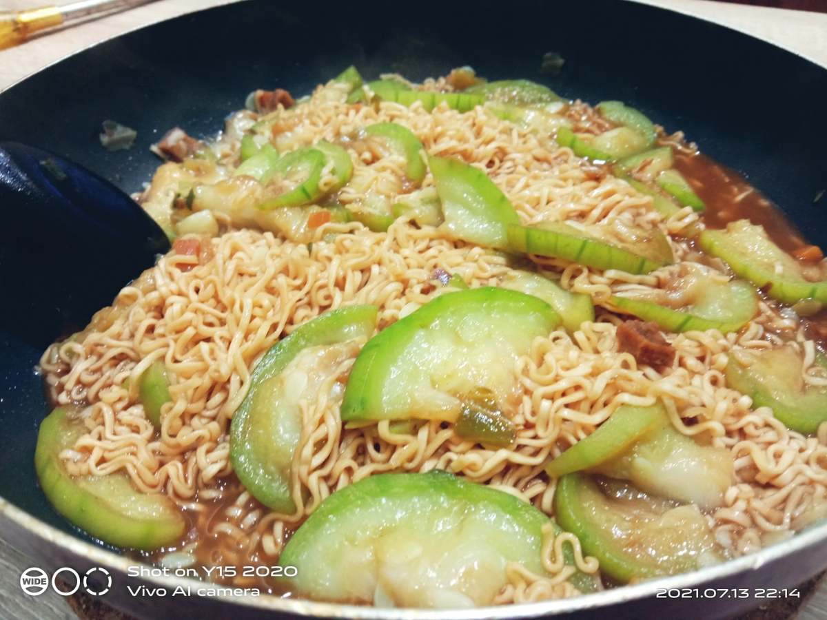 泡麵神隊友泡麵配料絲瓜泡麵推薦吃法