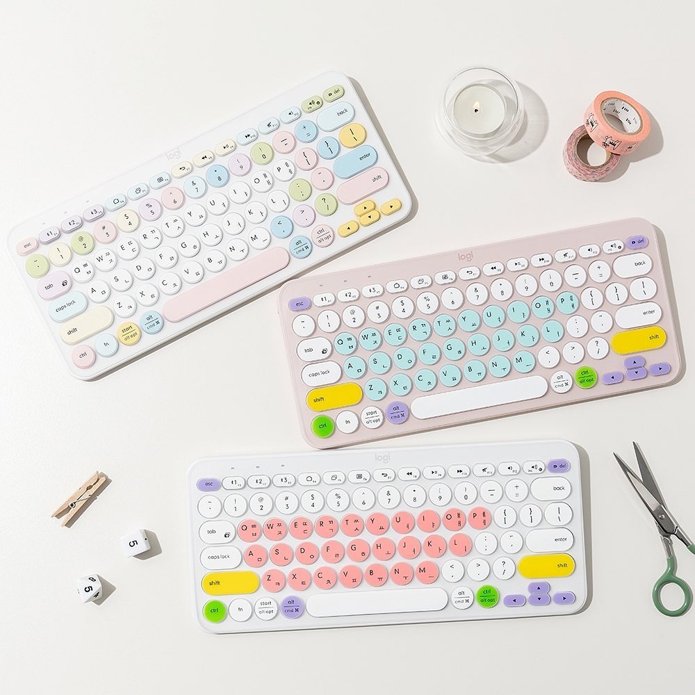 羅技K380粉彩「鍵盤保護套」