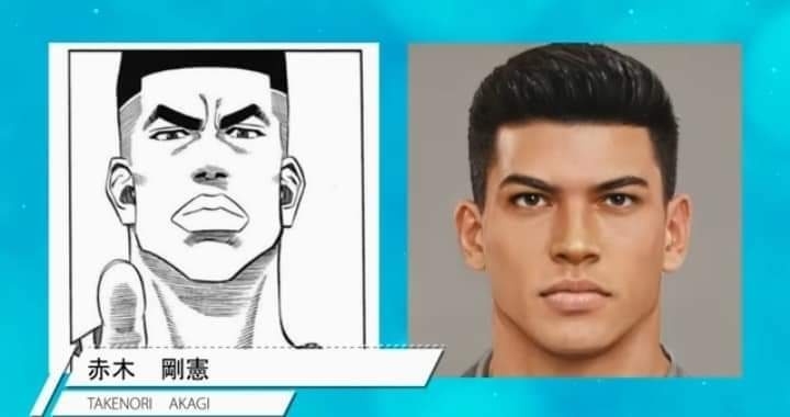 灌籃高手18張「真人模擬照」出爐
