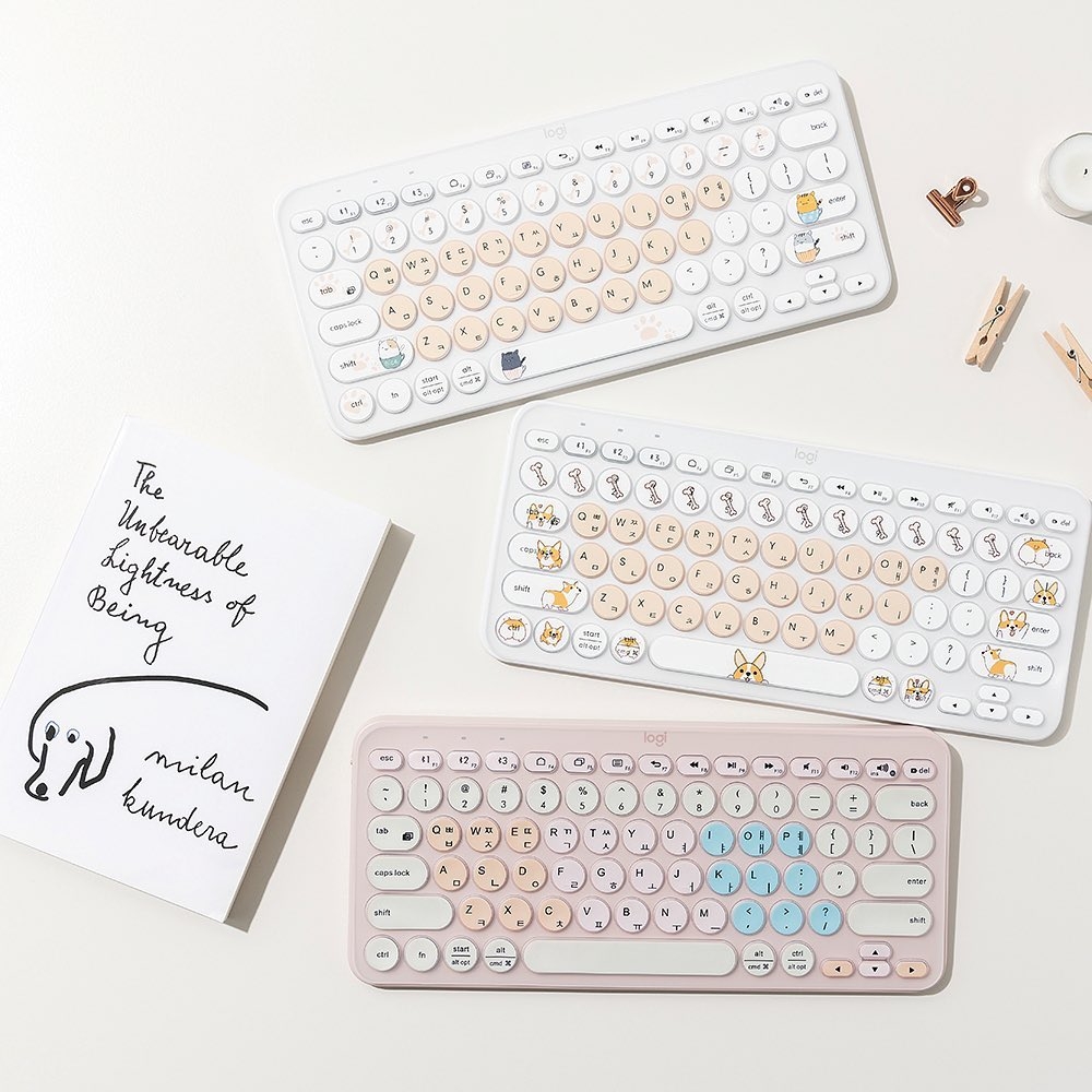 羅技K380粉彩「鍵盤保護套」